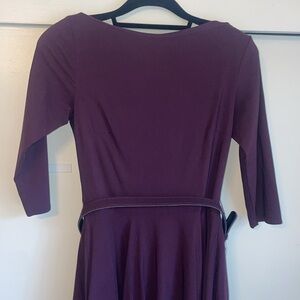 Unique Vintage Plum Dress 6/8 EUC! Perfect for parties